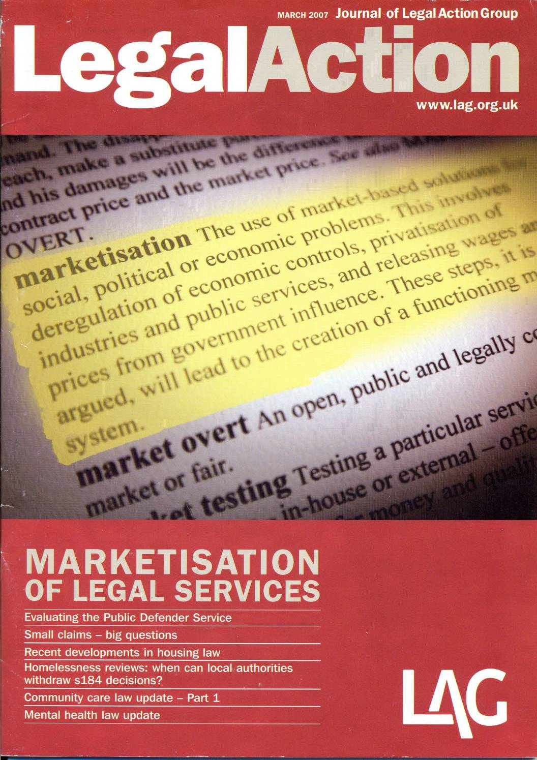 Marketisation of Legal Services